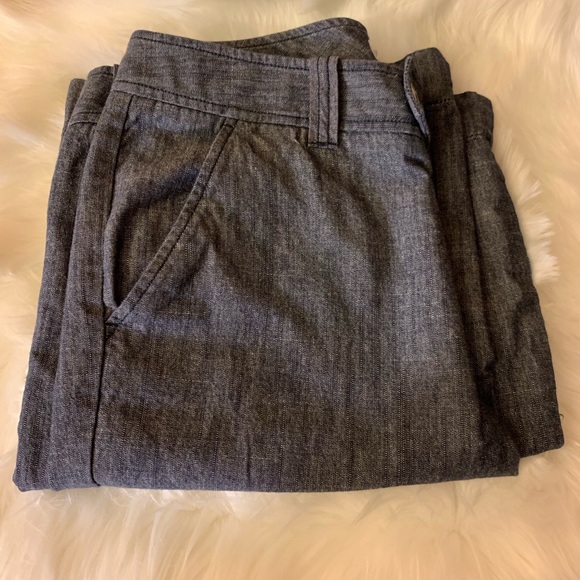 Calvin Klein Pants - Calvin Klein cotton denim flare pants